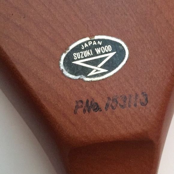 Vintage Mid Century Divider Dish Suzuki Wood Japan - Picture 2 of 9